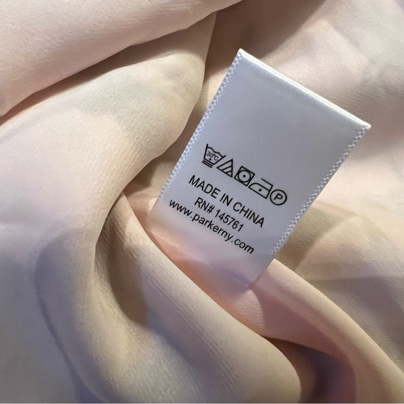 NWT Parker XS Pure Paradise One-Shoulder Pink Mini Dress. Retail price: $348.00 - Picture 5 of 10